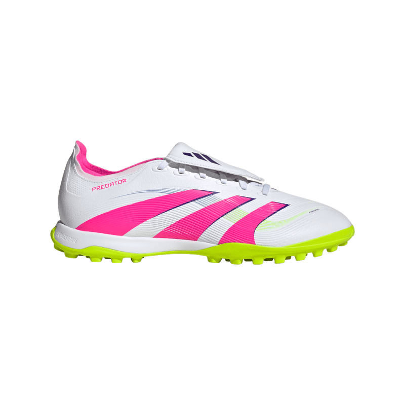 Guayos-adidas-unisex-Predator-League-Ft-para-futbol-color-blanco.-Lateral-Externa-Derecha