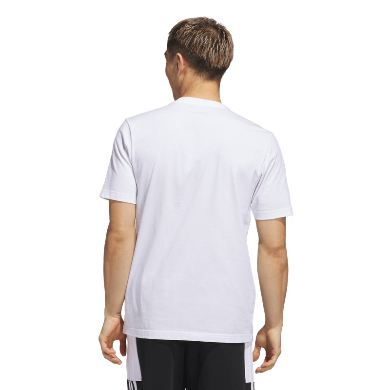 Camiseta-Manga-Corta-adidas-para-hombre-M-C-Camo-Box-T-para-moda-color-blanco.-Reverso-Sin-Modelo