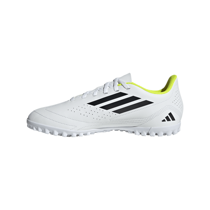 Guayos-adidas-para-hombre-Deportivo-Iii-Tf-para-futbol-color-blanco.-Talon