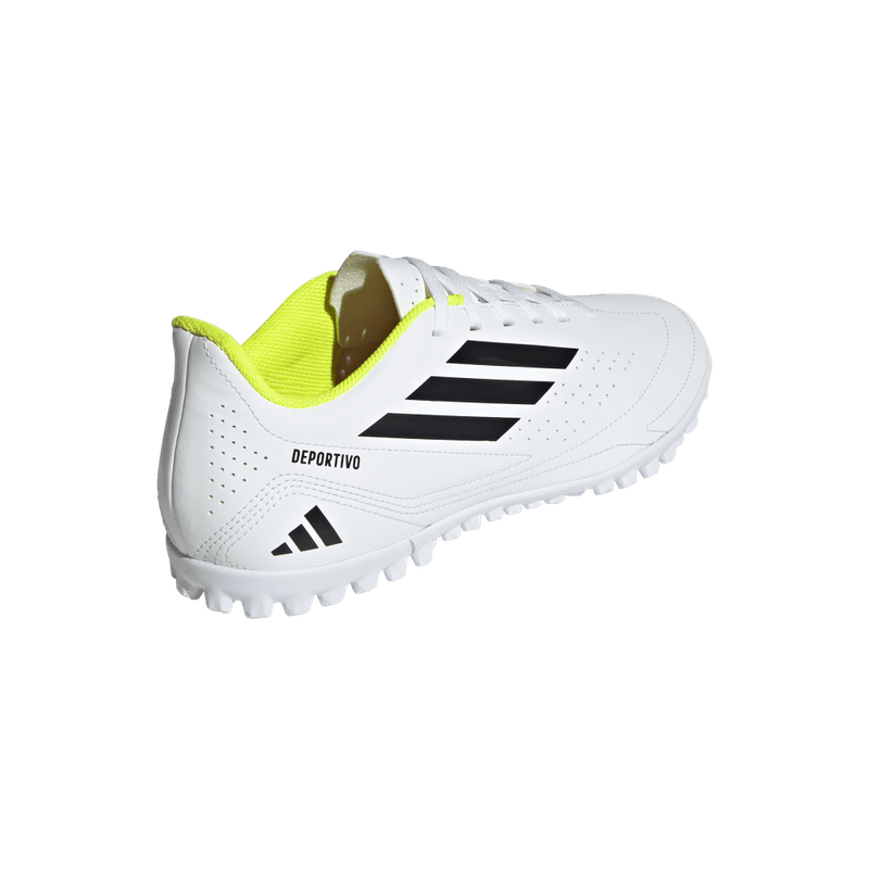 Guayos-adidas-para-hombre-Deportivo-Iii-Tf-para-futbol-color-blanco.-Par-Alineados