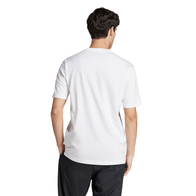 Camiseta-Manga-Corta-adidas-para-hombre-M-C-Camo-Logo-T-para-moda-color-blanco.-Frente-Sin-Modelo