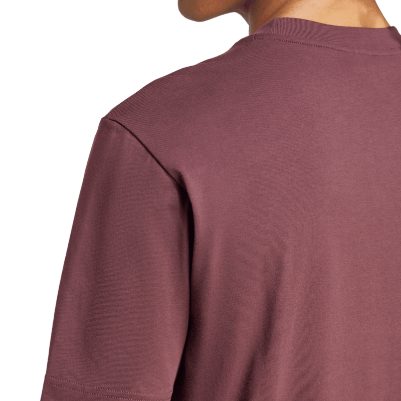 Camiseta-Manga-Corta-adidas-para-hombre-M-Sl-Sj-T-para-moda-color-rojo.-Detalle-Reflectivo-Modelo