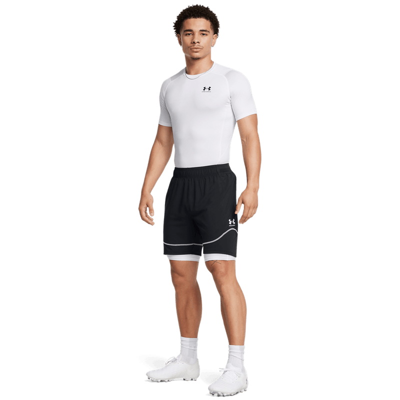 Pantaloneta-under-armour-para-hombre-Ua-M-S-Ch.-Pro-Train-Short-para-futbol-color-negro.-Outfit-Completo