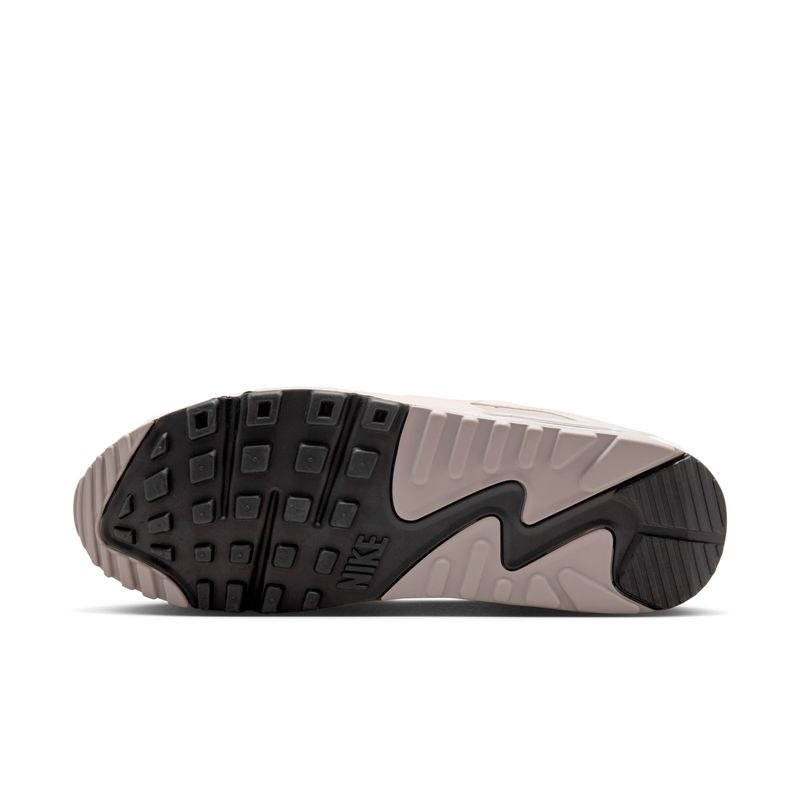 Tenis-nike-para-hombre-Air-Max-90-para-moda-color-blanco.-Capellada