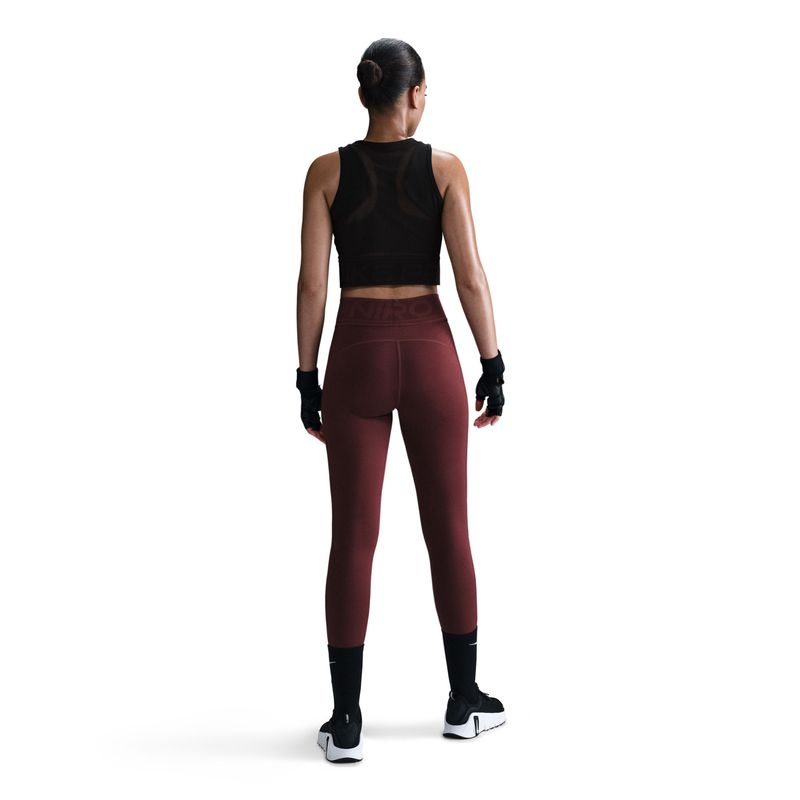 Licra-nike-para-mujer-W-Np-Sculpt-Df-Hr-Tight-Gg-para-entrenamiento-color-rojo.-Detalle-2
