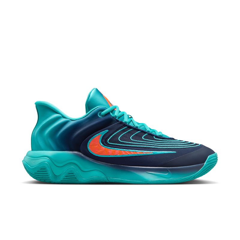 Tenis-nike-para-hombre-Giannis-Immortality-4-para-baloncesto-color-verde.-Lateral-Externa-Derecha
