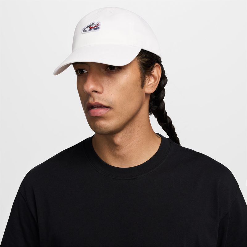 Gorra-nike-para-hombre-U-Nk-Club-Cap-U-Cb-Crtz-Ptch-L-para-moda-color-blanco.-Frente-Sin-Modelo