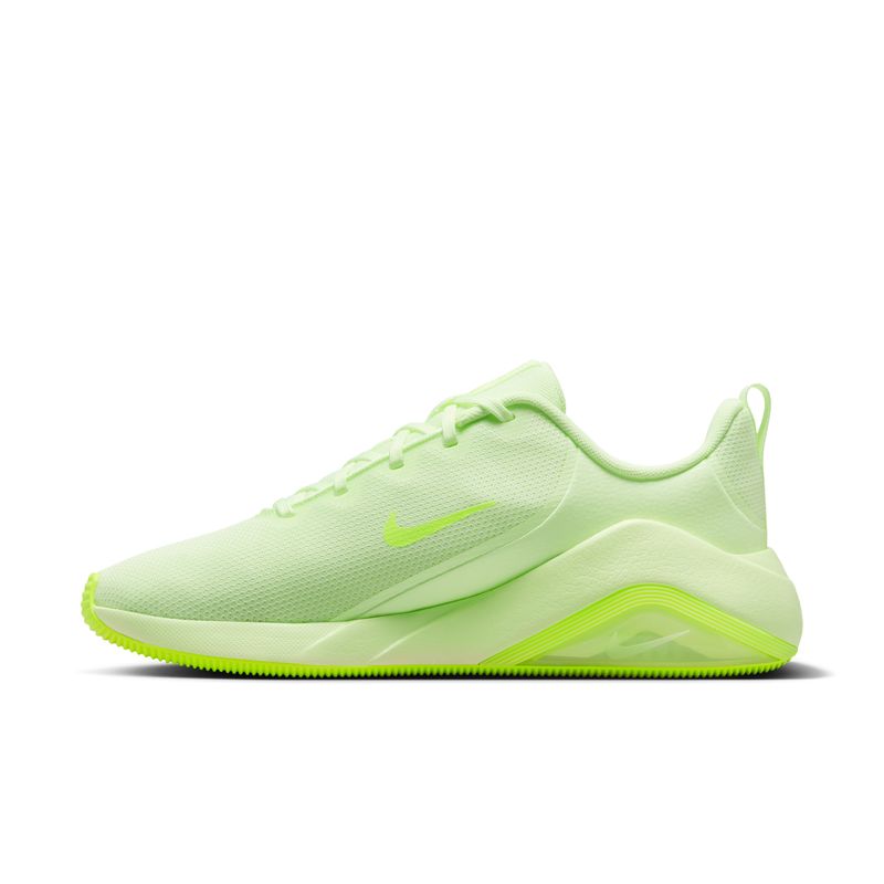Tenis-nike-para-mujer-W-Nike-Air-Zoom-Bella-7-para-entrenamiento-color-amarillo.-Lateral-Interna-Derecha