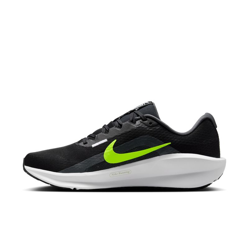 Tenis-nike-para-hombre-Nike-Downshifter-13-para-correr-color-negro.-Lateral-Interna-Derecha