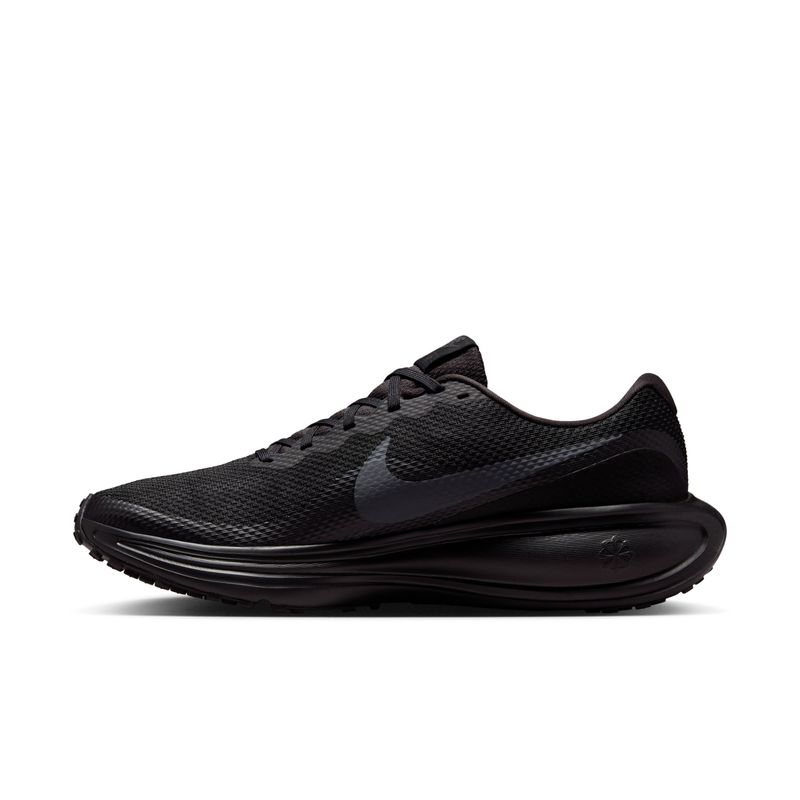 Tenis-nike-para-hombre-Nike-Revolution-8-para-correr-color-negro.-Lateral-Interna-Derecha