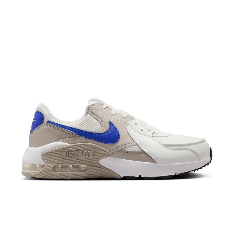 Tenis-nike-para-hombre-Nike-Air-Max-Excee-para-moda-color-blanco.-Lateral-Externa-Derecha