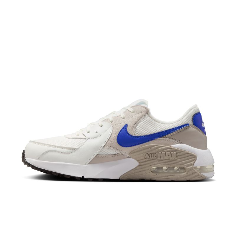 Tenis-nike-para-hombre-Nike-Air-Max-Excee-para-moda-color-blanco.-Lateral-Interna-Derecha