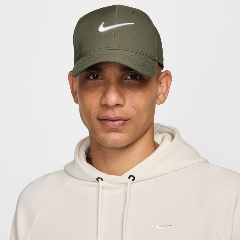 Gorra-nike-para-hombre-U-Nk-Df-Club-Cap-S-Cb-P-para-entrenamiento-color-verde.-Frente-Sin-Modelo