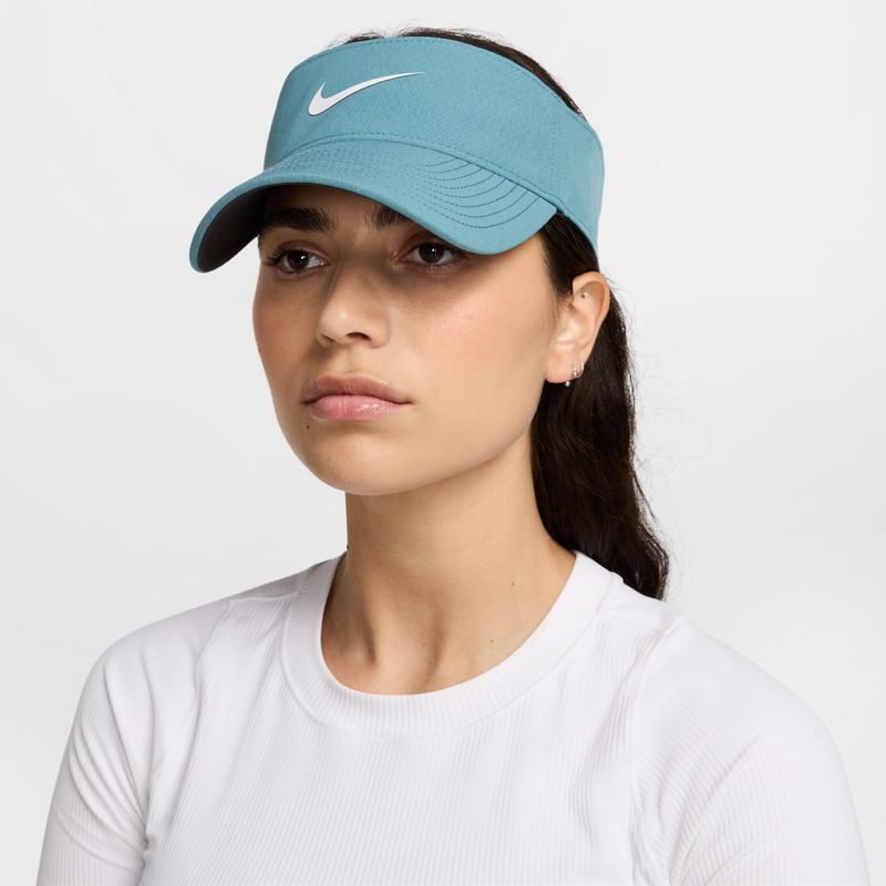 Visera-nike-para-hombre-U-Nk-Df-Ace-Visor-U-Cb-New-P-para-entrenamiento-color-azul.-Frente-Sin-Modelo