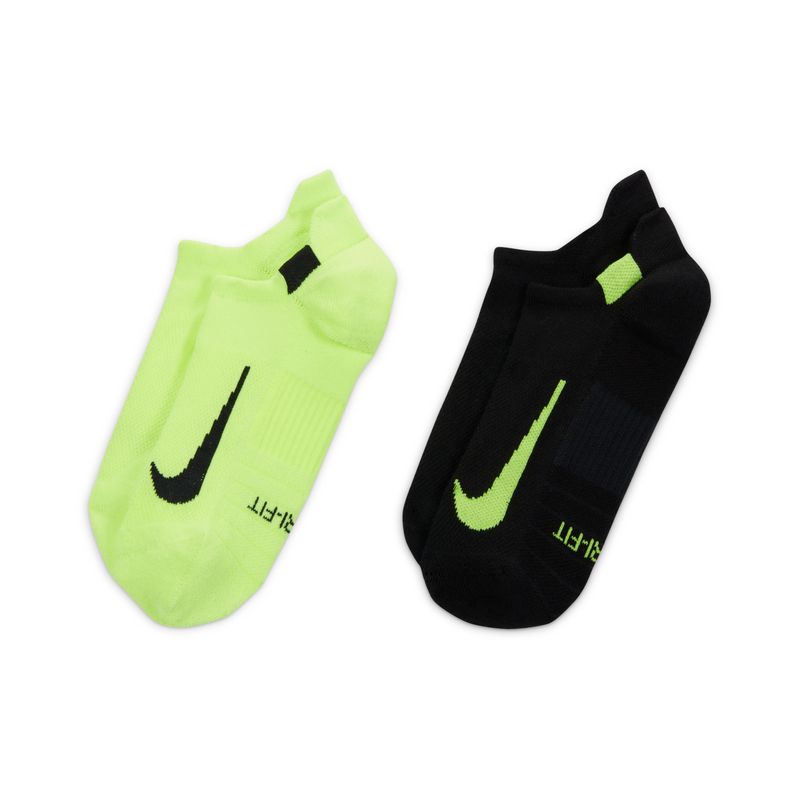 Medias-nike-para-hombre-U-Nk-Mltplier-Ns-2Pr---144-para-correr-color-multicolor.-Vista-Forntal-