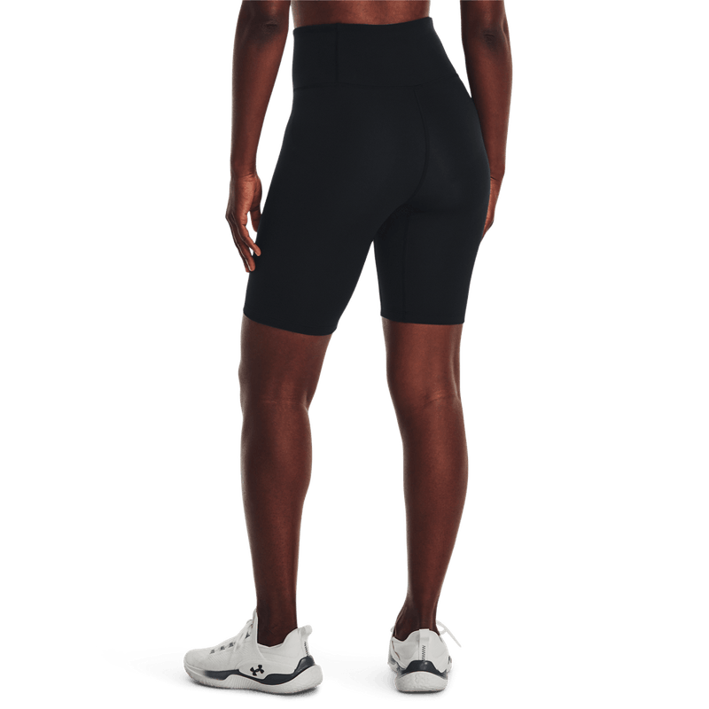 Licra-under-armour-para-mujer-Motion-Bike-Short-para-entrenamiento-color-negro.-Reverso-Sin-Modelo