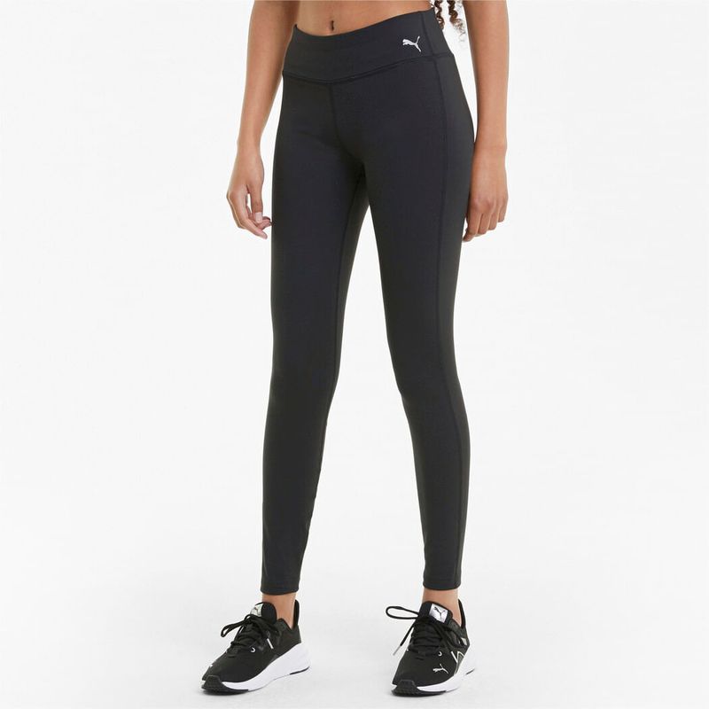 Licra-puma-para-mujer-Performance-Full-Tight-W-para-entrenamiento-color-negro.-Frente-Con-Modelo
