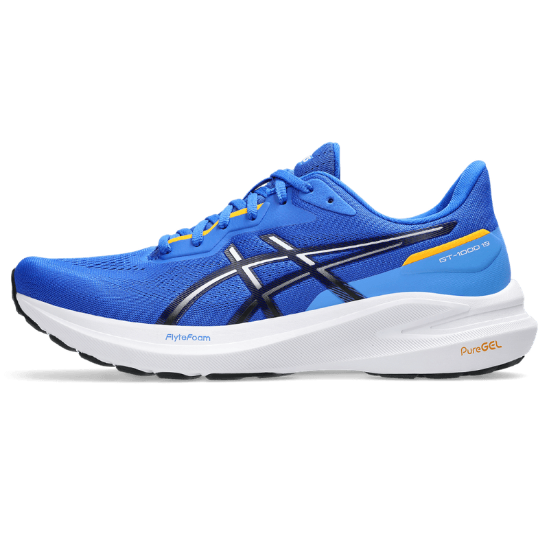 Tenis-asics-para-hombre-Gt-1000-13-para-correr-color-azul.-Lateral-Externa-Derecha