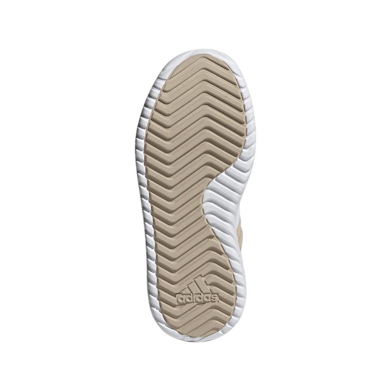 Tenis-adidas-para-mujer-Grand-Court-Platform-para-moda-color-beige.-Talon