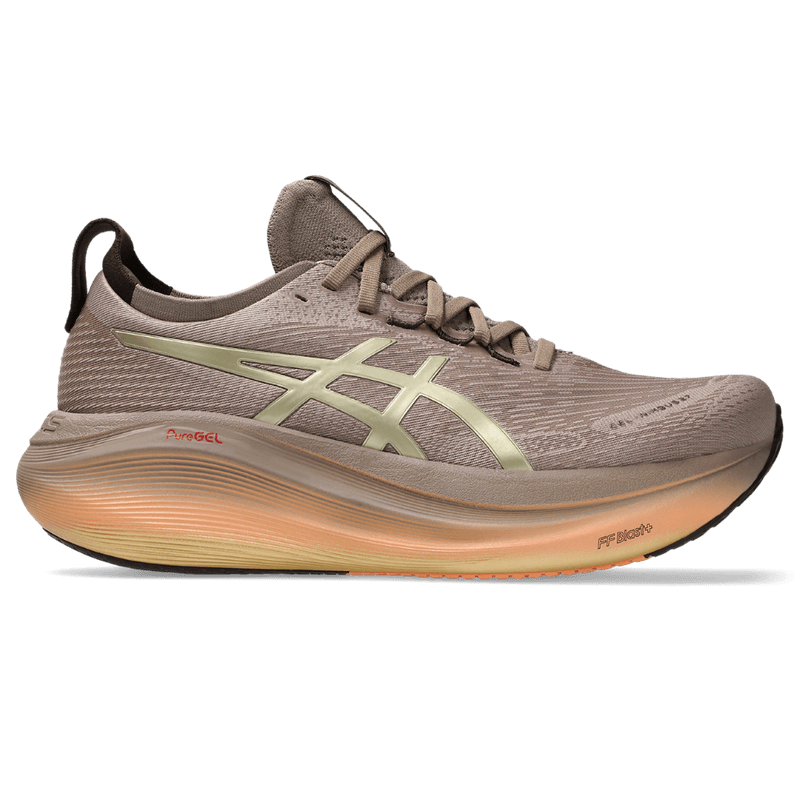 Tenis-asics-para-hombre-Gel-Nimbus-27-Luxe-para-correr-color-gris.-Lateral-Externa-Derecha