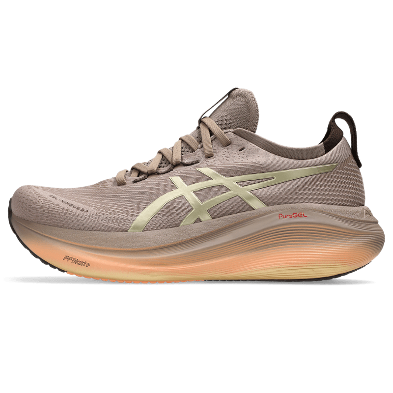 Tenis-asics-para-hombre-Gel-Nimbus-27-Luxe-para-correr-color-gris.-Lateral-Externa-Derecha