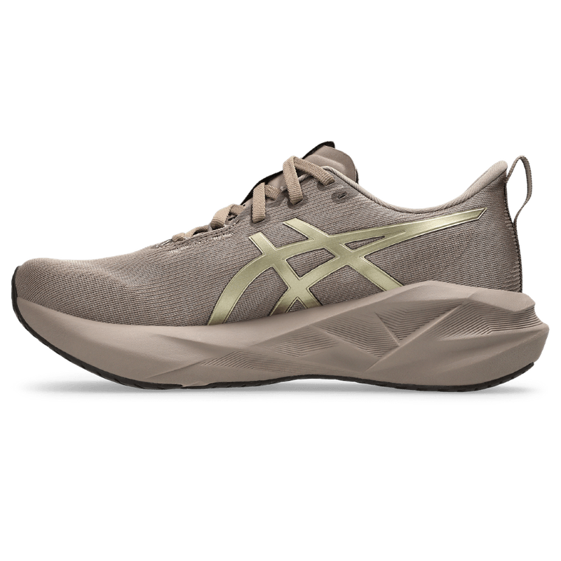 Tenis-asics-para-mujer-Novablast-5-Luxe-para-correr-color-gris.-Lateral-Externa-Izquierda