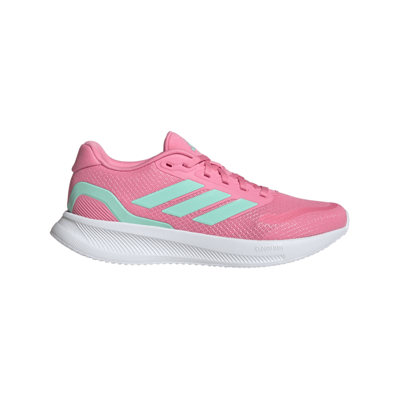 Tenis-adidas-para-mujer-Runfalcon-5-W-para-correr-color-rosado.-Lateral-Externa-Derecha