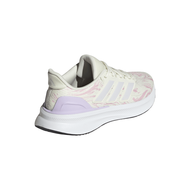 Tenis-adidas-para-mujer-Ultrarun-5-W-para-correr-color-beige.-Par-Laterales