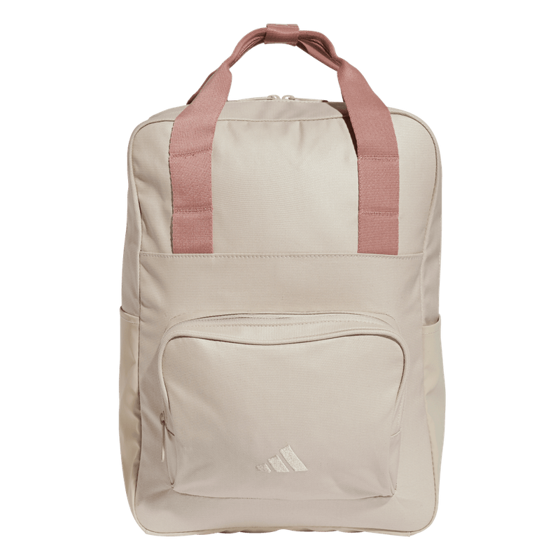 Morral-adidas-para-mujer-Clsc-Pr-Bp-para-moda-color-gris.-Frente-Sin-Modelo