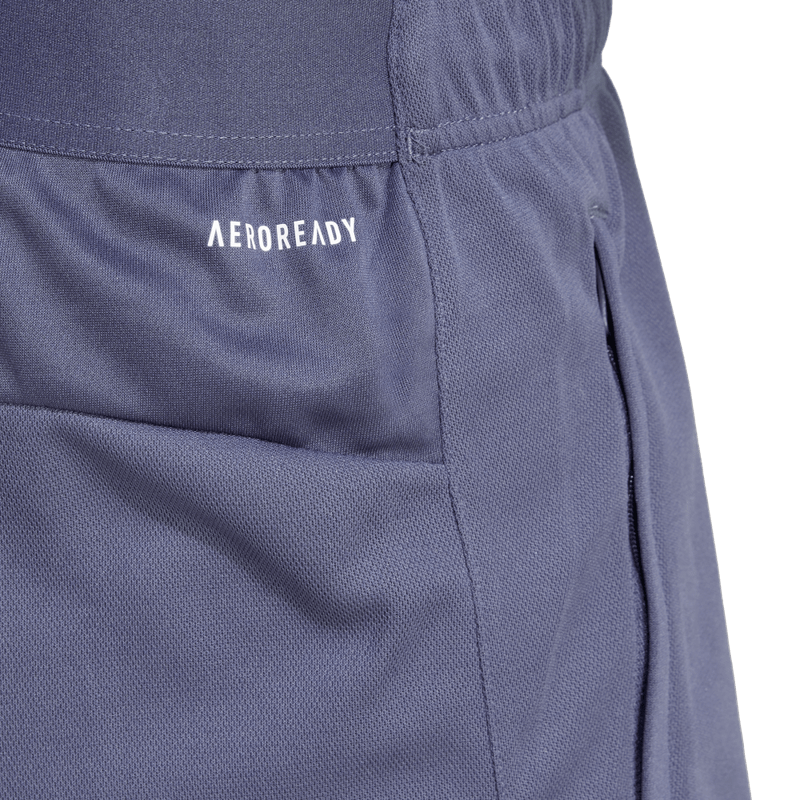 Pantaloneta-adidas-para-hombre-Tr-Es-Logo-Sho-para-entrenamiento-color-azul.-Detalle-Reflectivo-Modelo