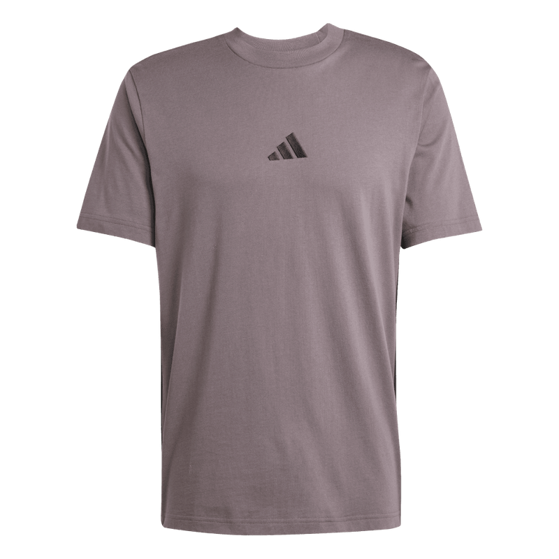 Camiseta-Manga-Corta-adidas-para-hombre-M-3S-Sj-T-para-moda-color-multicolor.-Frontal-Sobre-Modelo