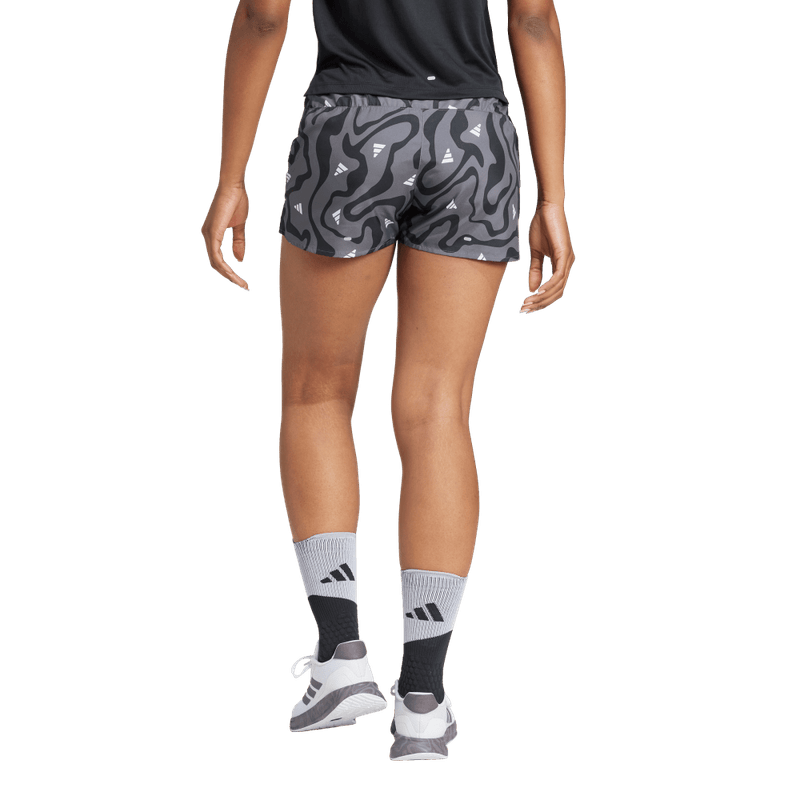 Pantaloneta-adidas-para-mujer-Run-It-Bl-Sho-W-para-correr-color-negro.-Reverso-Sin-Modelo