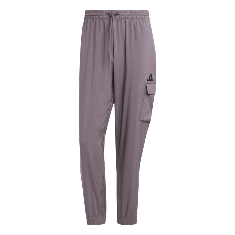 Pantalon-adidas-para-hombre-M-Sl-Cargo-Pt-para-moda-color-gris.-Frontal-Sobre-Modelo