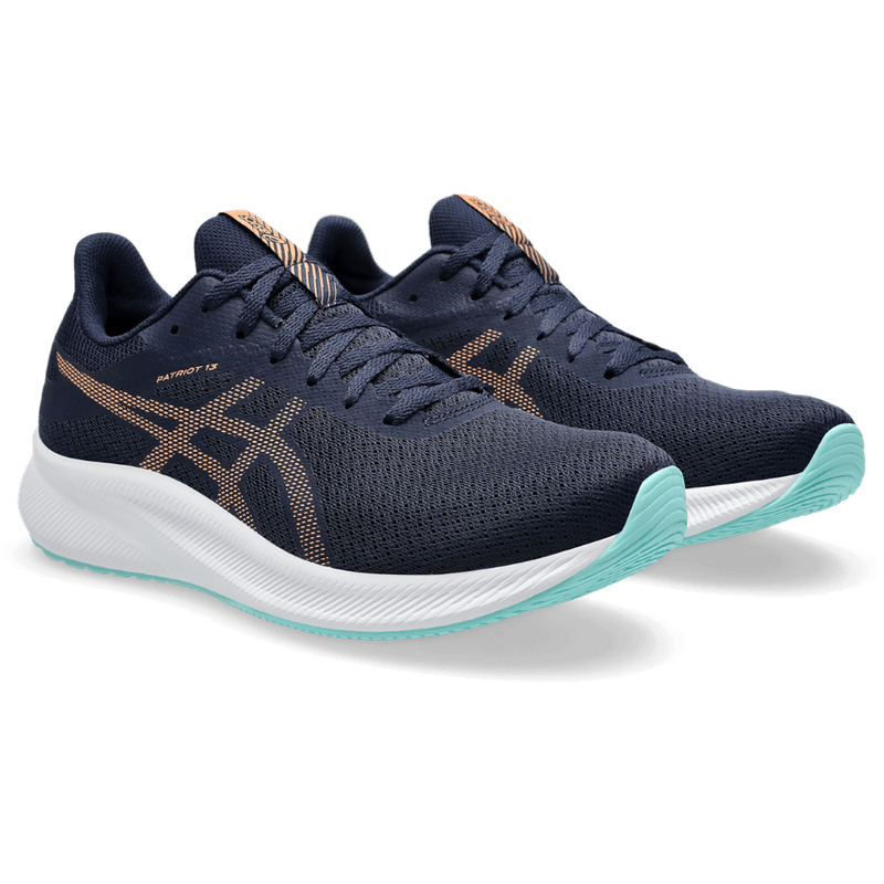 Tenis-asics-para-hombre-Patriot-13-para-correr-color-azul.-Par-Alineados