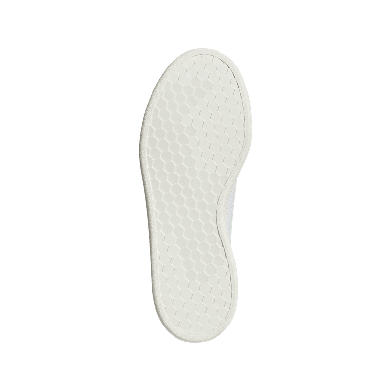 Tenis-adidas-para-mujer-Advantage-para-moda-color-blanco.-Talon