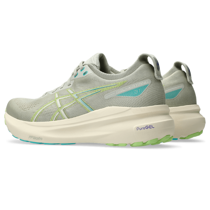 Tenis-asics-para-hombre-Gel-Kayano-31-para-correr-color-gris.-Detalle-1