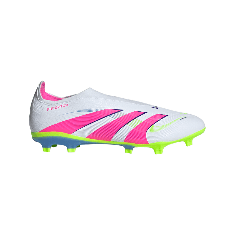Guayos-adidas-unisex-Predator-League-Ll-para-futbol-color-blanco.-Lateral-Externa-Derecha