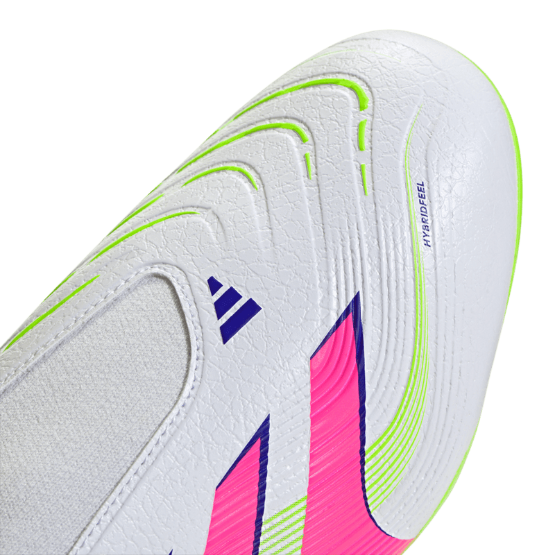 Guayos-adidas-unisex-Predator-League-Ll-para-futbol-color-blanco.-Par-Laterales