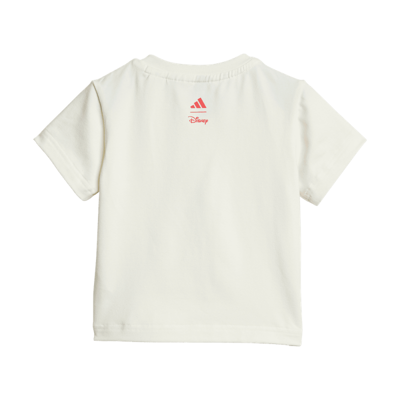 Conjunto-adidas-para-niña-I-Dy-Mi-T-Set-para-moda-color-blanco.-Lateral-Sobre-Modelo