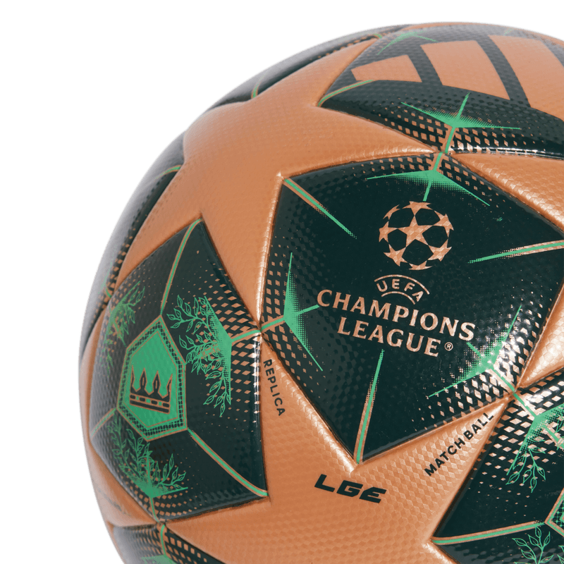 Balon-adidas-unisex-Ucl-Lge-para-futbol-color-gris.-Detalle-2