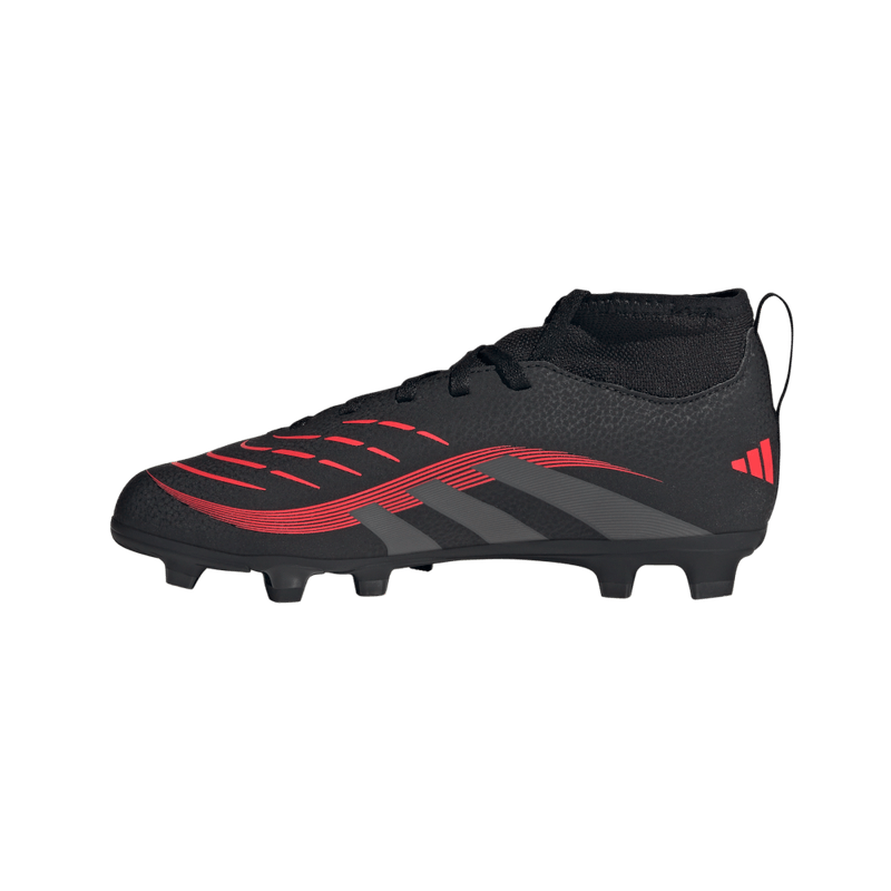 Guayos-adidas-para-niño-Predator-Club-Sock-para-futbol-color-negro.-Talon