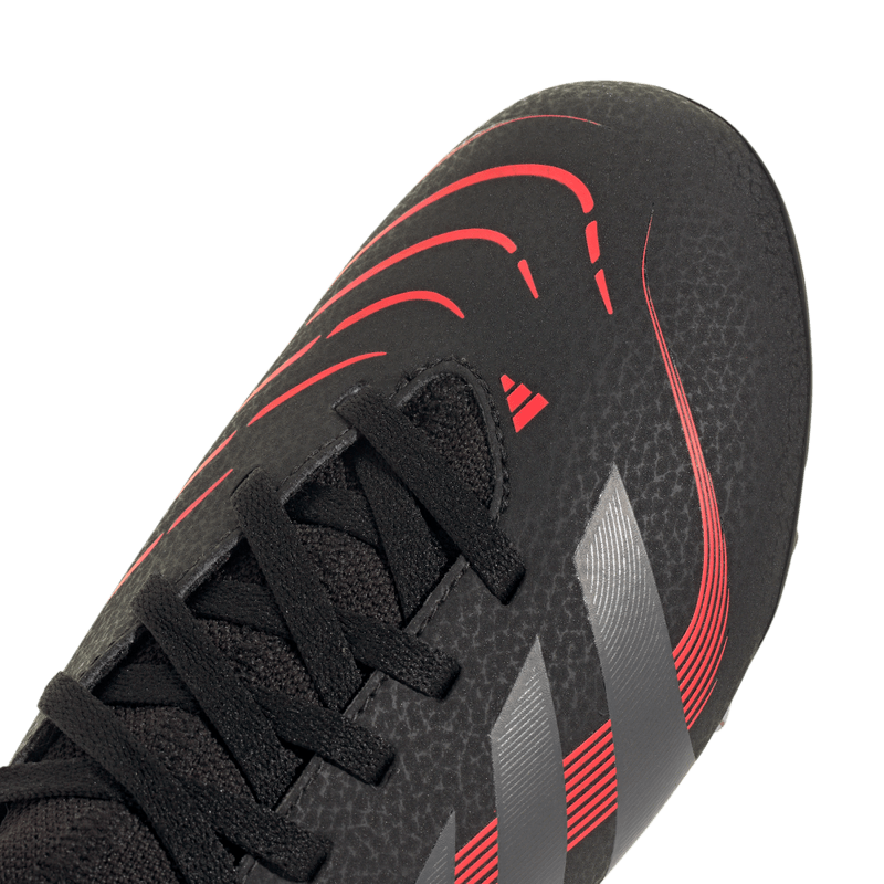 Guayos-adidas-para-niño-Predator-Club-Sock-para-futbol-color-negro.-Par-Laterales