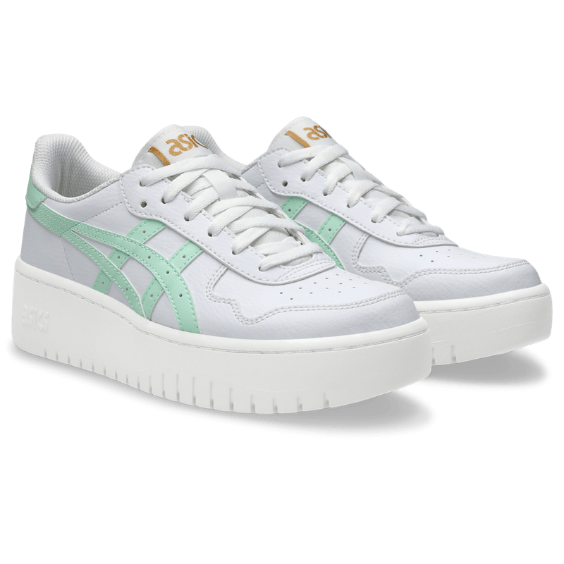 Tenis-asics-para-mujer-Japan-S-Pf-para-moda-color-blanco.-Par-Alineados
