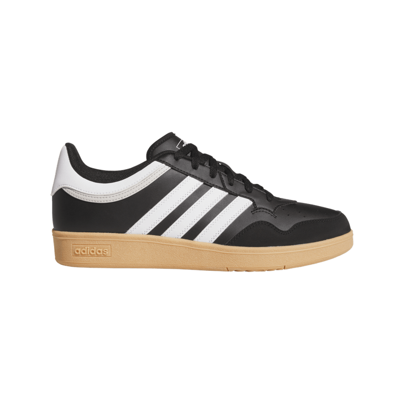 Tenis-adidas-unisex-Hoops-4.0-para-moda-color-negro.-Lateral-Externa-Derecha