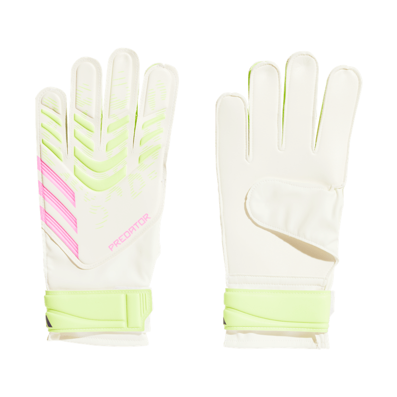 Guantes-adidas-unisex-Pred-Gl-Trn-para-futbol-color-blanco.-Frente-Sin-Modelo