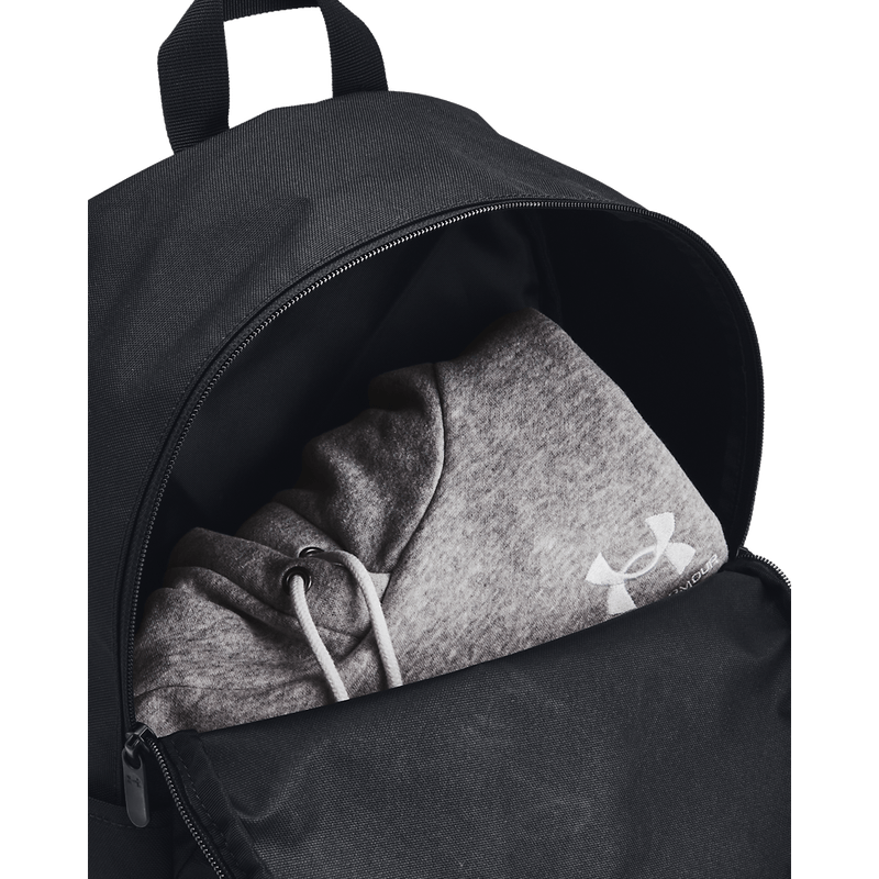 Morral-under-armour-unisex-Essntl-Lite-Backpack-para-moda-color-negro.-Almacenamiento