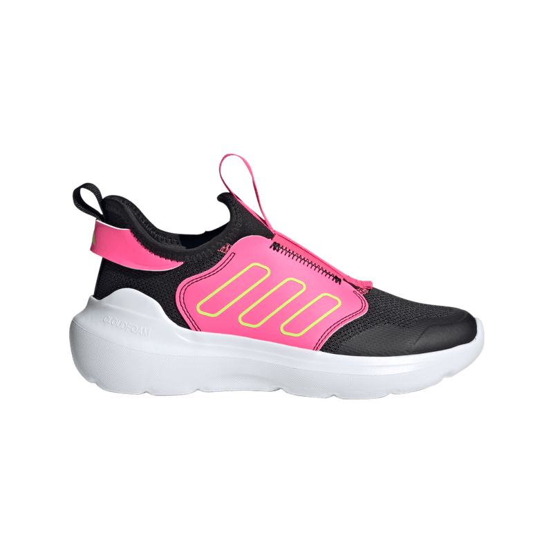 Tenis-adidas-para-niño-Tensaur-Comfort-Ac-para-moda-color-negro.-Lateral-Externa-Derecha