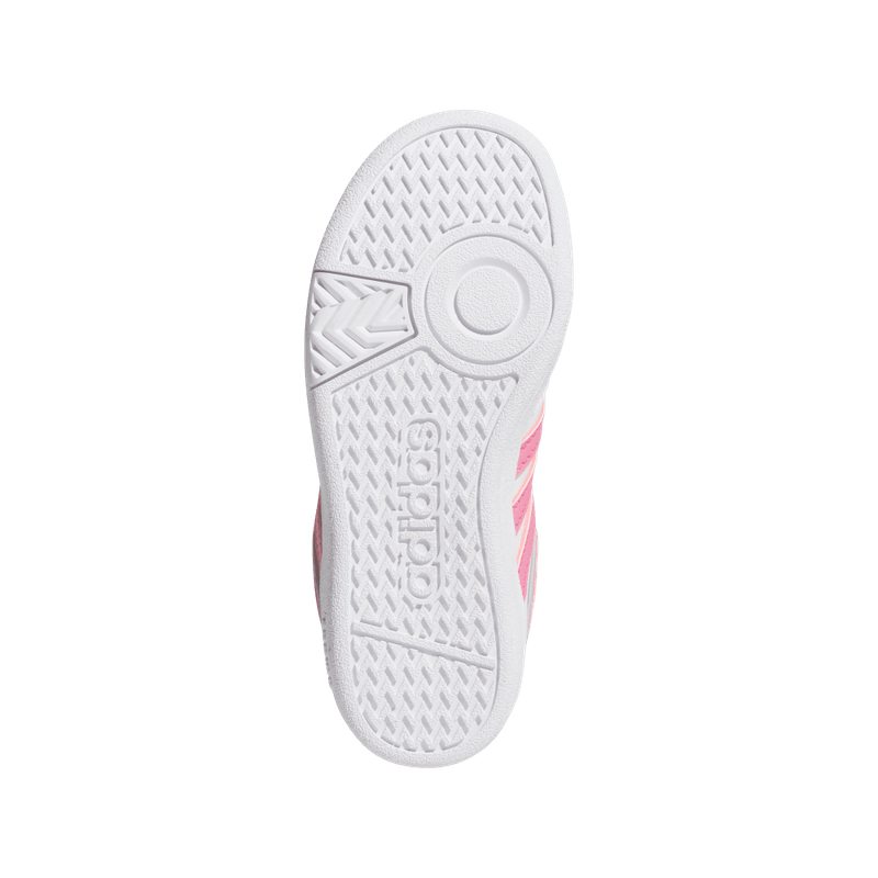 Tenis-adidas-para-niño-Hoops-4.0-Cf-C-para-moda-color-blanco.-Talon
