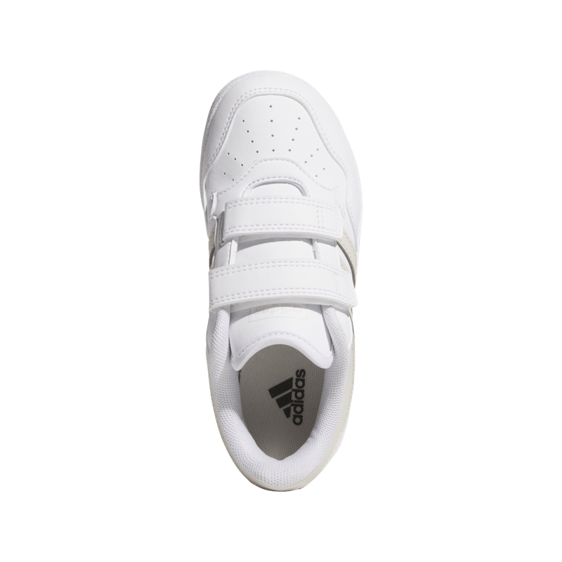 Tenis-adidas-para-niño-Hoops-4.0-Cf-C-para-moda-color-blanco.-Capellada