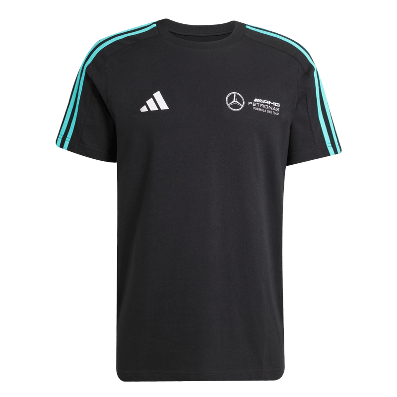 Camiseta-Manga-Corta-adidas-para-hombre-Mer-Dna-Tee-M-para-moda-color-negro.-Frontal-Sobre-Modelo